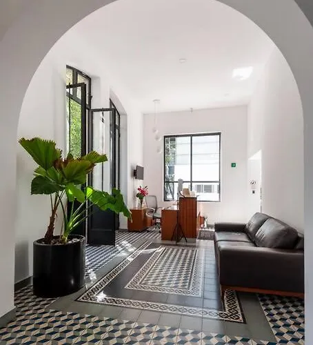 Apartamento Beautiful Loft. King Size Bed. 150 Mbps Internet. México DF