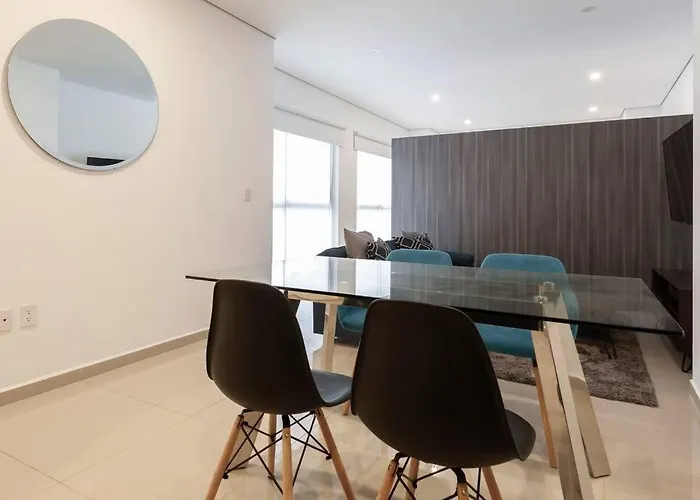 Apartamento Beautiful Loft. King Size Bed. 150 Mbps Internet. México DF